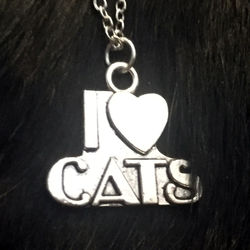 I Love Cats Necklace