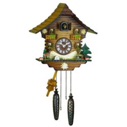 Trenkle Uhren Kuckulino Quartz Pendulum Chalet Cuckoo Clock