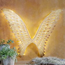 Lighted Angel Wings Decoration