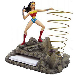 Wonder Woman Notepad Holder and Pencil Cup