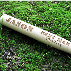 Personalized Laser Engraved Mini Baseball Bat