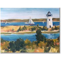 Edgartown Lighthouse Framed 8x10 Art Print
