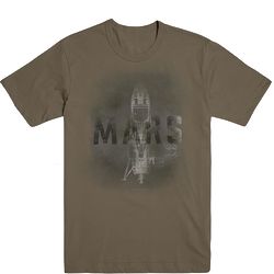 Mars Final Frontier Khaki T-Shirt