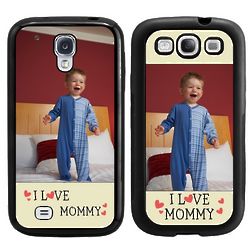 I Love Mommy Personalized Galaxy S3-S4 Case