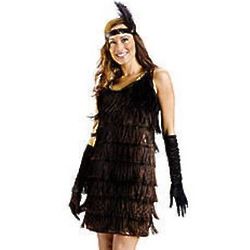 Flapper Dress and Matching Feather Headband