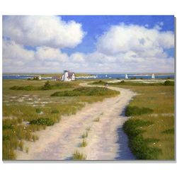 Path to the Beach on Cape Cod 8x9.5 Art Print