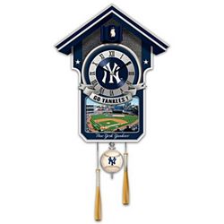 New York Yankees Moments of Greatness Cuckoo Clock