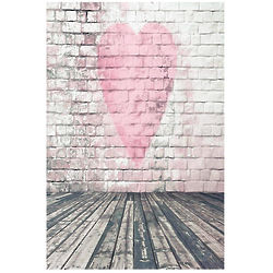 Valentine Heart Vinyl Photography Background
