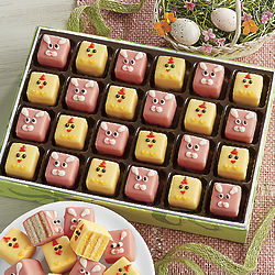 Chick & Bunny Petits Fours Gift Box