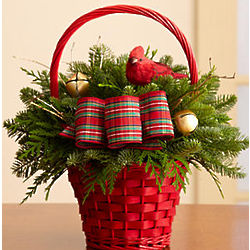 Country Christmas Basket