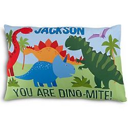 Personalized Kid's You're Dino-Mite Pillowcase