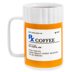 Java Prescription Bottle Coffee Mug