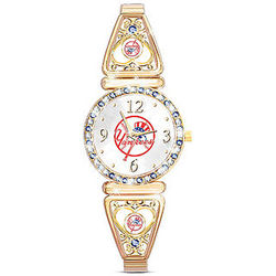 Women's My Yankees Ultimate Fan Wristwatch