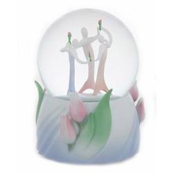 Abstract Figures Celebration Water Globe