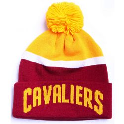 Men's Cleveland Cavaliers Cuffed Knit Pom Hat