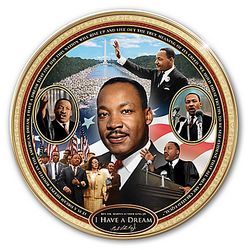 I Have a Dream: Dr. Martin Luther King Jr. Collector Plate