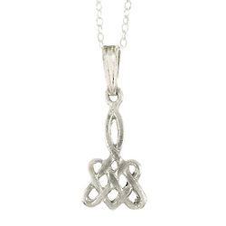 Delicate Celtic Knot Necklace