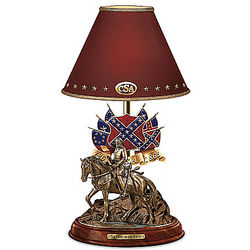 Light of the South Civil War Accent Lamp