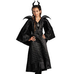 Girls Maleficent Deluxe Christening Gown Costume