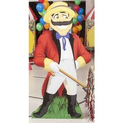 Carnival Announcer Standee