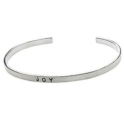 Joy Sterling Silver Stackable Friendship Bracelet