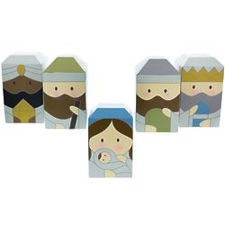 Nativity Wood Toy Blocks