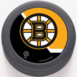 Boston Bruins Hockey Puck