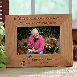 Forever Loved Personalized Memorial Photo Frame