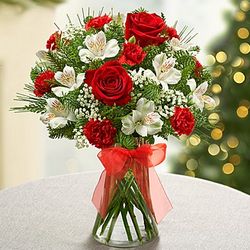 Fields of Europe Bouquet for Christmas
