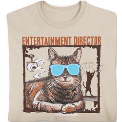 Cat Trainer Entertainment Director T-Shirt