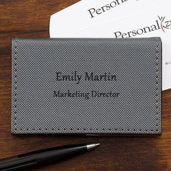 Personalized Signature Style Credit Card Case