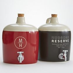 Personalized Ceramic Liquor Jug Decanter