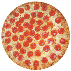 Yummy Round Pizza Pie Floor Mat