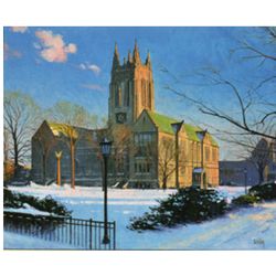 Gasson Hall, Boston College in Winter 11x14 Print