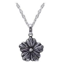 Surprising Bloom Sterling Silver Flower Necklace
