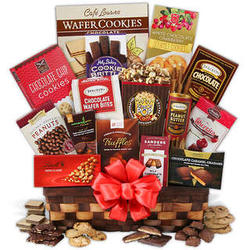 Valentine's Day Chocolates and Sweets Gift Basket