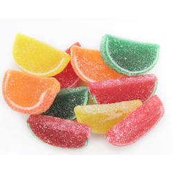 1 Pound of Assorted Wrapped Fruit Jelly Slice Candies