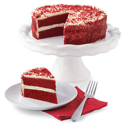 7" Red Velvet Cake with Cream Cheese Frosting