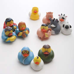 Nativity Rubber Duckies