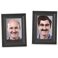 Fuzzy Face Magnetic Picture Frame