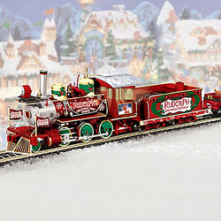Rudolph's Christmas Town Express Train Set