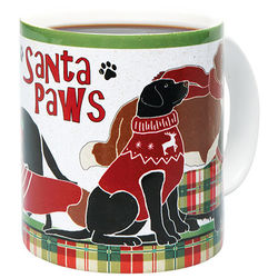 Santa Paws Pets Holiday Mug