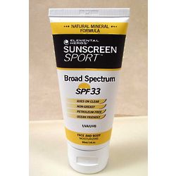 Elemental Herbs Sport SPF 33 Sunscreen