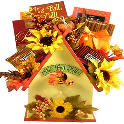 Autumn Retreat Treat Gift Basket