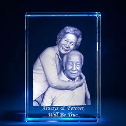 Memorials Personalized Crystal Tower