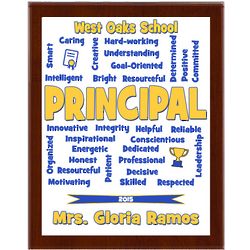 Principal Expressions Personalized Plaque