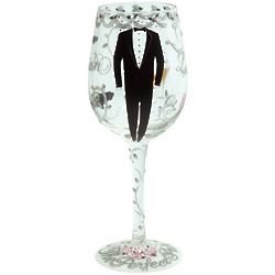 Groom Wine Glass