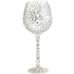 One In A Million Super Bling Wine Glass