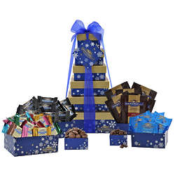 Winter Wishes 6-Tier Chocolate Gift Tower