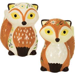 Foxy Floral Salt and Pepper Shakers